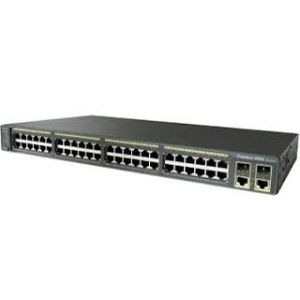 Cisco WS-C2960G-48TC-L CAT2960G 44-10/100/1000 4-SFP LAN Base refurbished