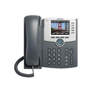 Cisco SPA525G2 Small Business Wi-Fi VoIP Phone Silver/Dark Gray refurb