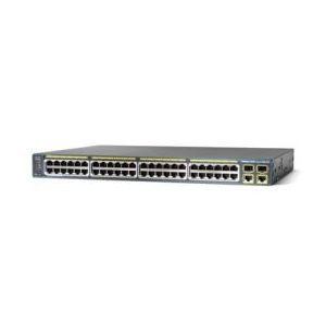 Cisco WS-C2960-48PST-L Catalyst 2960 48 10/100 PoE + 2 T/SFP LAN Base