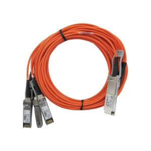 Cisco QSFP-4X10G-AOC5M= 40GBase QSFP to 4 SFP+ Active Optical cable.