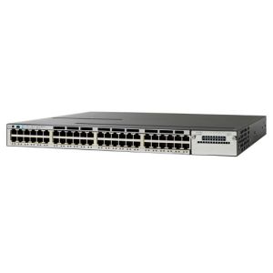 Cisco WS-C3750X-48P-L CAT3750X 48-10/100/1000 PoE+ LAN Base stackable