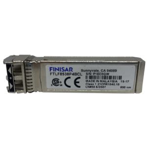 Finisar FTLF8538P4BCL 25.78Gb/s RoHS Compliant Short Wavelength SFP+ Transceiver