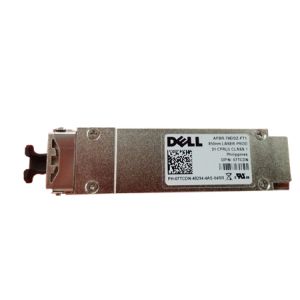Dell 7TCDN 40GbE QSFP+ SR4 MPO 850nm Wavelength 100-150 Meter Reach on OM3/OM4 Transceiver Ref