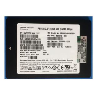HPE 866615-001 240GB SATA 6Gbps 2.5" SFF Read Intensive SSD