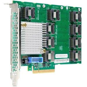 HPE 870549-B21 12GB Storage SAS Expander Card Kit with Cable for ProLiant DL38X Gen10 Ref