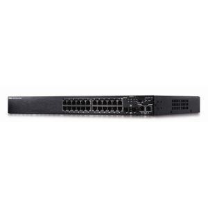 Dell GNRH8 Networking N3024P 24P 1Gbe L3 2P 10Gbe PoE+ Switch