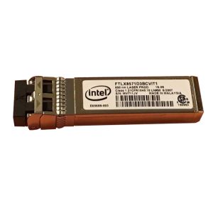 Intel 105-000-669-00 SFP+ Transceiver Module 1000BASE-SX, 10GBASE-SR Plug-in Module Ref