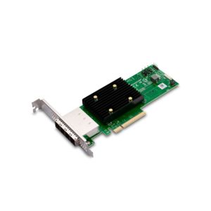 Broadcom 05-50075-00 9500-16E 16-Port Ext 12Gb/s SAS/SATA/PCIe (NVMe) Tri-Mode HBA