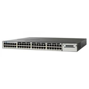 Cisco WS-C3850-48T-S Cat3850 layer 3 switch 48 Port Data IP Base Ref