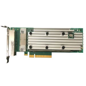 Dell JKT42 Quad Port QLogic FastLinQ 41164 10G Base-T Server Adapter Ethernet PCIe Network Interface Card LP