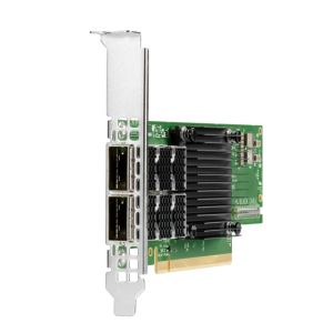HPE P08256-001 MCX653106A-ECAT InfiniBand HDR100/Ethernet 100Gb 2-Port QSFP56 PCIe3 x16 Adapter