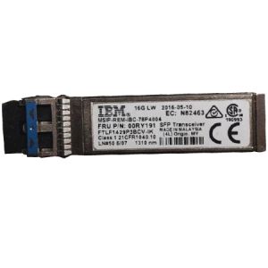 Lenovo FTLF1429P3BCV-1K 16 GB LWL SFP+ Transceiver for Storwize V7000 Gen2