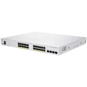 Cisco CBS250-24PP-4G Business 250 Series Switch Smart 24 port GE Partial PoE 4x SFP