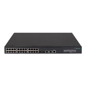 HPE JL823-61001 FlexNetwork 5140 24G PoE+ 2SFP+ 2XGT EI Switch 28 Ports Smart Rack-Mountable