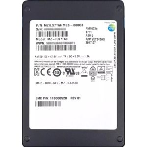Samsung MZILS7T6HMLS-000C3 PM1633a 7.68TB SAS 12Gbps 2.5Inch SSD