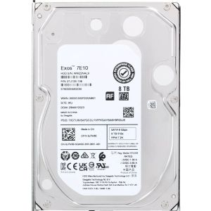 Seagate Exos 7E10 ST8000NM023B 8TB 7.2K RPM SATA-6Gb/s 3.5Inch Internal HDD Brand New Dell OEM