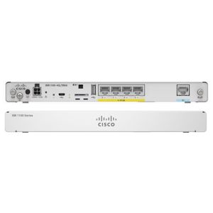 Cisco ISR1100-4GLTENA ISR1100 Router 4 Eth LAN/WAN Ports 1 L