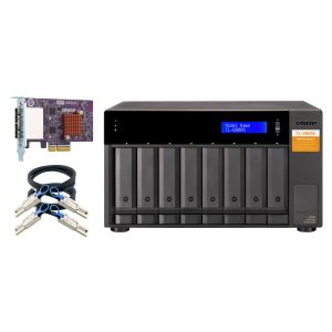 QNAP TL-D800S-US High-Performance Desktop SATA 6Gbps JBOD Storage Enclosure, 8-Bay Expansion Unit