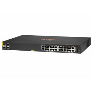HPE R8N87A Aruba 6000 24G Class4 PoE 4SFP 370W Switch -24 Ports - Managed - Rack-Mountable New