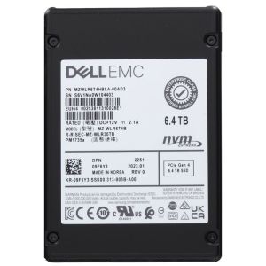 SAMSUNG MZ-WLR6T4B 6.4TB Mixed Use 3DWPD NVMe 2.5Inch U.2 TLC Ssd