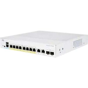Cisco CBS350-8FP-E-2G Managed 8-Port GE Full PoE Extended PS 2x1G Combo Ref