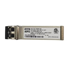 HPE 720999-002 MSA 2040 16GB Short WAVE Fibre Channel SFP+ 4 Pack Transceiver