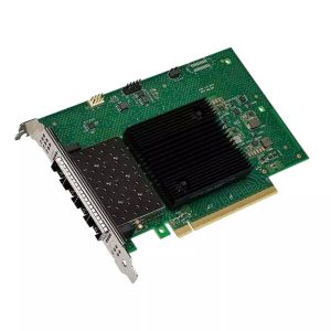 Intel E810XXVDA4 Quad-Port PCIe 4.0 x16 Full-Height 25 Gigabit SFP28 x 2 Ethernet Network Adapter Ref