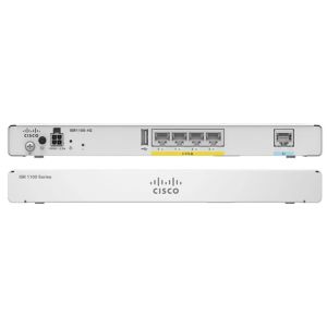 Cisco ISR1100-4G ISR1100 Router 4 Eth LAN/WAN Ports 1 L