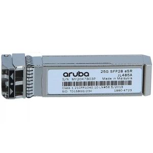 HPE JL485A Aruba 25g SFP28 LC ESR 400m MMF Transceiver