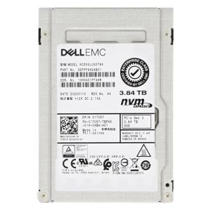 Kioxia CD5 KCD5XLUG3T84 Read Intensive SSD 3.84 TB PCIe 3.0 x4 (NVMe) DELL OEM Refurbished