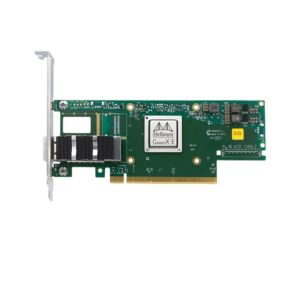 Mellanox MCX653105A-ECAT ConnectX-6 InfiniBand/Ethernet Adapter Card 100Gb/s (HDR100 EDR IB and 100GbE) Single-Port QSFP56 PCIe3.0/4.0 x16 Tall Bracket F/s