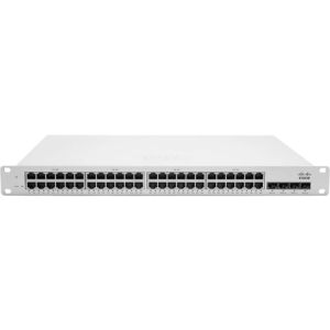 Cisco MS220-48FP-HW Meraki Cloud-Managed L2 48 Port Gigabit 740W PoE Switch