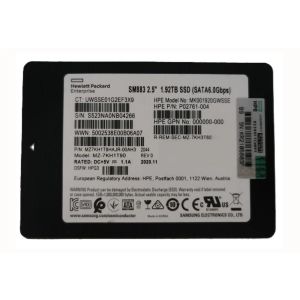Samsung SM883 MZ7KH1T9HAJR-00AH3 Solid state drive 1.92 TB SATA 6Gb/s HPE OEM Refurbished