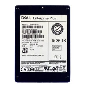 Samsung PM1643 MZILT15THMLA0D4 Read Intensive SSD 15.36 TB SAS 12Gb/s EMC OEM Refurbished
