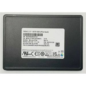 Samsung MZQL21T9HCJR-00B7C PM9A3 1.92TB PCI-E Gen4 x4 U.2 2.5Inch Ssd