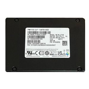 Samsung PM1733 MZWLJ7T6HALA-00007 SSD 7.68 TB PCIe 4.0 x4 (NVMe) Brand New
