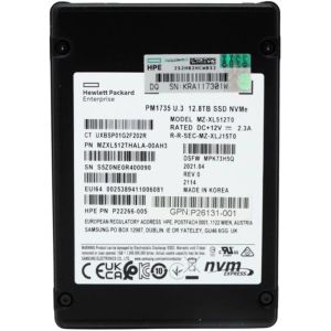 Samsung PM1735 MZXL512THALA-00AH3 SSD 12.8TB PCIe 4.0 x8 (NVME) HPE OEM Refurbished