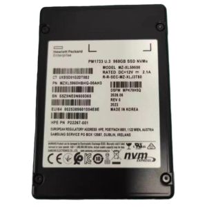 Samsung PM1733 MZXL5960HBHQ-00AH3 Read Intensive SSD 960 GB Pci Express (NVMe) HPE OEM Refurbished