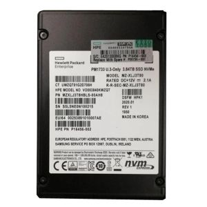 Samsung PM1733 MZXLJ3T8HBLS-00AH8 SSD 3.84 TB PCIe 4.0 x4 (NVMe) HPE OEM Renew