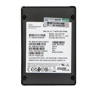 Samsung PM1733 MZXLR7T6HALA-00AH3 SSD 7.68 TB PCIe 4.0 x4 (NVMe) HPE OEM Refurbished