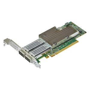 Broadcom BCM957508-P2100G Dual-Port 100 Gb/s QSFP56 Ethernet PCI Express 4.0 x16 Network Interface Card NOB