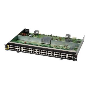 HPE R0X41C Aruba Networking CX 6400 48p Smart Rate 1/2.5/5GbE Class6 PoE 4p SFP56 v2 Module
