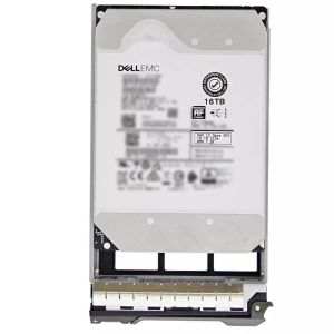 Dell R3P5W SED FIPS-140 16TB 7200 RPM SAS 12Gbps 512e 512MB 3.5inch Hot-Plug HDD with Tray
