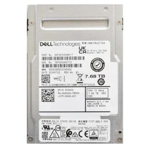 Kioxia SDFG053DAB01T RM7-R 7.68TB Sed SAS 12Gbps Read Intensive 2.5inch SSD Dell OEM Refurbished