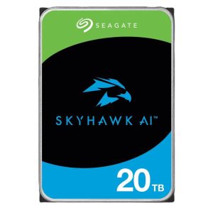Seagate ST20000VE002 Skyhawk AI 20TB 7.2k SATA-6Gbps 512e 3.5inch HDD Brand New